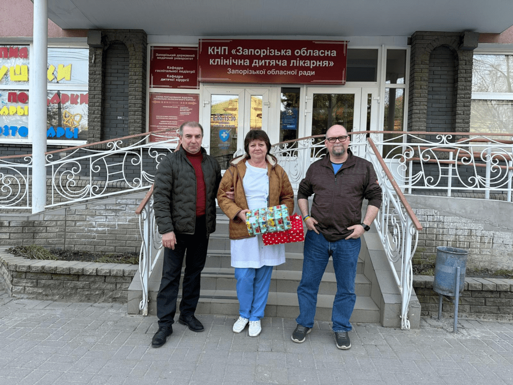 Hilfstransport der UHK nach Saporischschja erfolgreich beendet