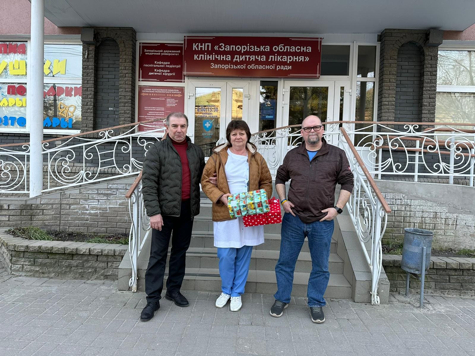 Hilfstransport der UHK nach Saporischschja erfolgreich beendet